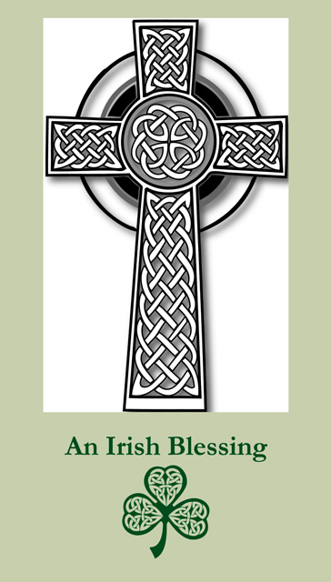 Irish Blessing Prayer Card